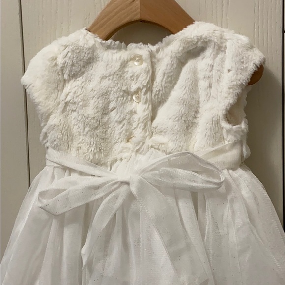 Jona Michelle Cream Formal Dress with Shrug - Picture 6 of 9